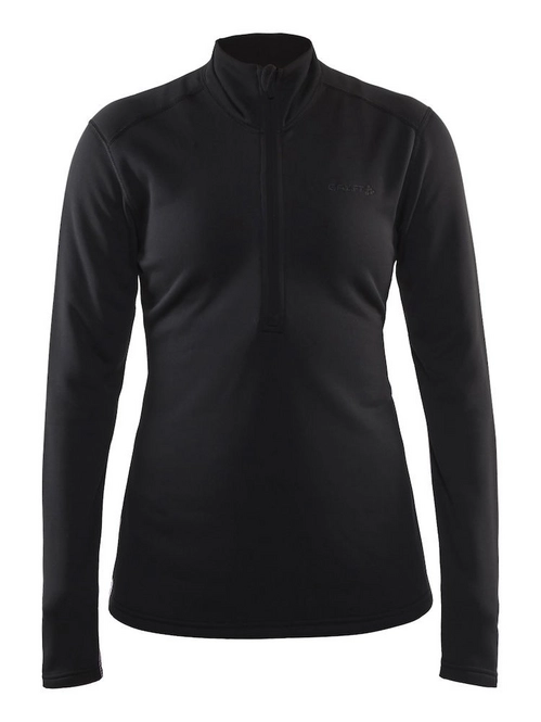 Ski Sweatshirt Craft Sweep Halfzip Women Black