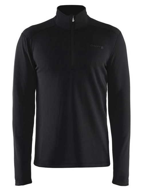 Ski Sweatshirt Craft Sweep Halfzip Men Black