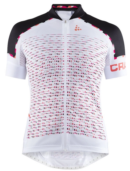 Cycling Jersey Craft Women Empress SS White Boost