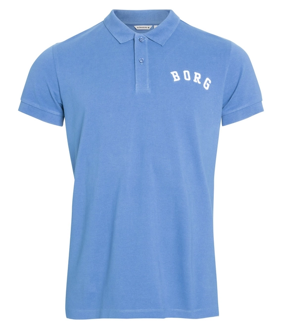 Polo Shirt Björn Borg Men Borg Blue Topaz
