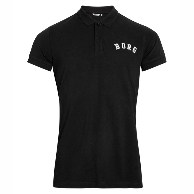 Polo Shirt Björn Borg Men Borg Black Beauty