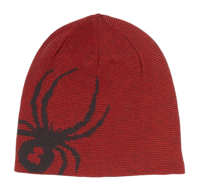 Beanie Spyder Men Reversible Innsbruck Hat Volcano