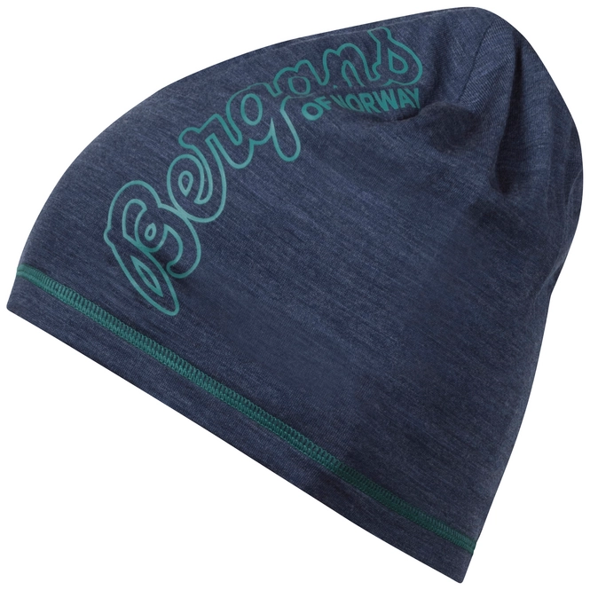 Beanie Bergans Bloom Wool Navy Mel Alpine