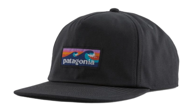 Cap Patagonia Unisex Boardshort Label Funfarer Cap Ink Black 25