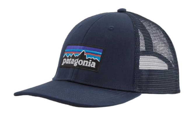 Cap Patagonia Unisex P-6 Logo LoPro Trucker Hat New Navy