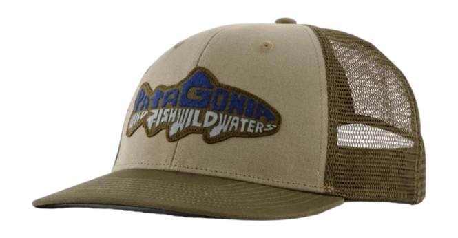 Cap Patagonia Unisex Take a Stand Trucker Hat Wild Waterline: River Rock Green