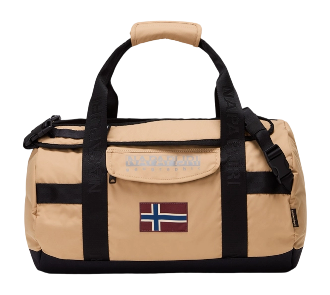 Travel Bag Napapijri Unisex Bering Travel Small Tannin