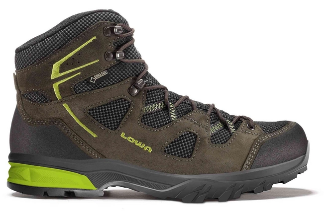 Walking Shoe Lowa Phoenix Gtx Mid Olive Kiwi