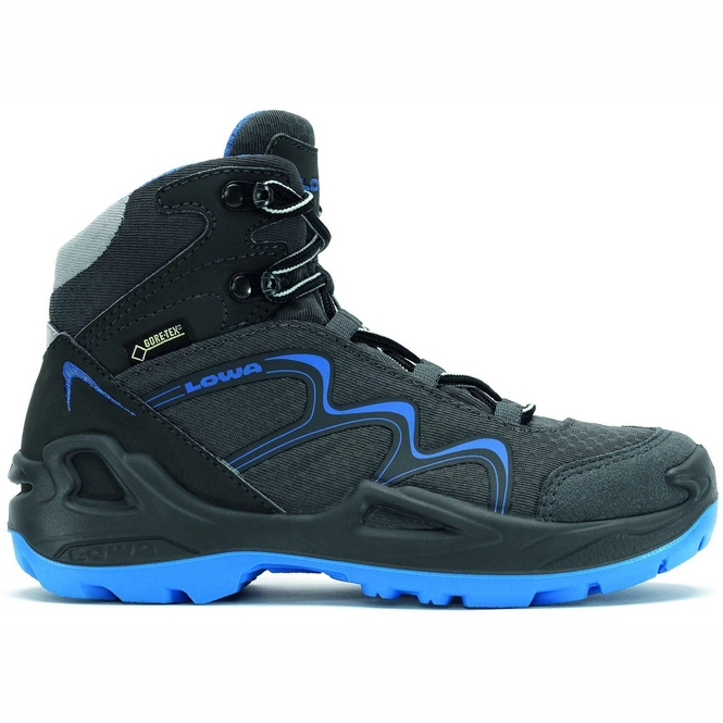 Walking Shoe Lowa Innox GTX Mid Junior Anthracite Blue