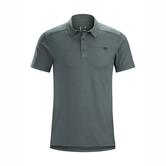 Polo Shirt Arc'teryx Men Captive SS Neptune