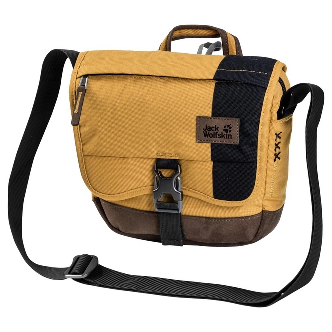 Shoulder Bag Jack Wolfskin Warwick Ave Golden Amber Block