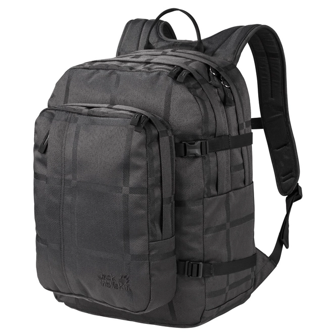 Rucksack Jack Wolfskin Berkeley Y.D. Black Big Check