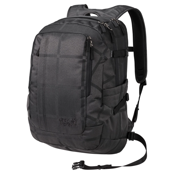 Rucksack Jack Wolfskin Jack.Pot De Lux Y.D. Black Big Check