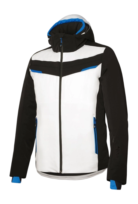 Ski Jacket RH+ Men Olympia Black / White / Skydiver