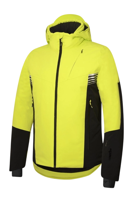 Ski Jacket RH+ Men Adler Acid Green / Black / Silver