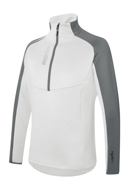 Ski Sweatshirt RH+ Men Kyril Half Zip Jersey White / Rock