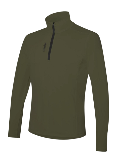 Ski Sweatshirt RH+ Men Yaksa Half Zip Jersey Khaki