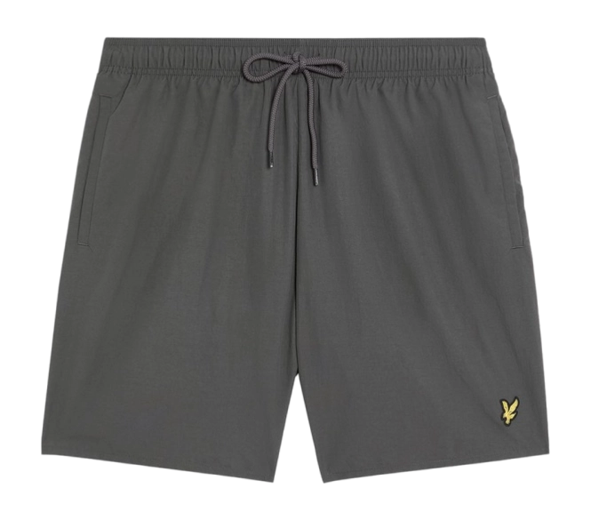 Swimming Trunks Lyle & Scott Men Plain Gunmetal '25