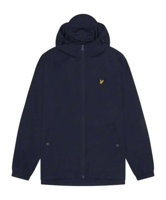 Jacket Lyle & Scott Men Zip Through Hooded Dark Navy