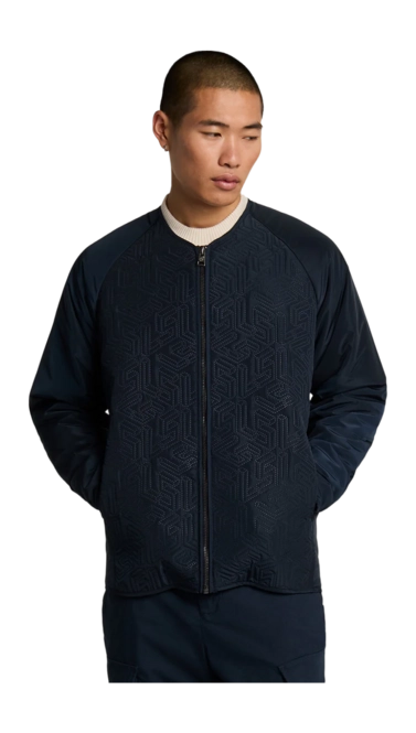 Jacket Lyle & Scott Men Mesh Back Softshell Dark Navy