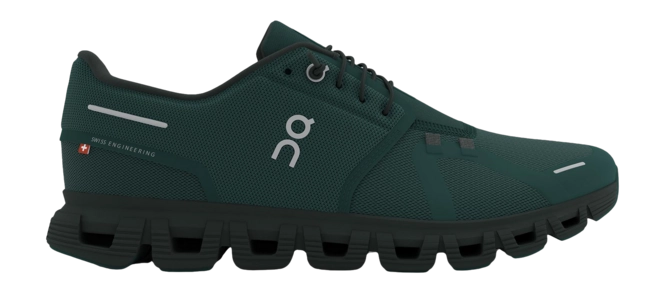 Trainers On Running Men Cloud 6 Evergreen Black