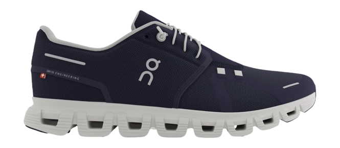 Running Shoes On Running Men Cloud 6 Midnight White