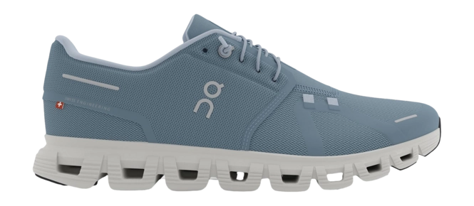 Trainers On Running Women Cloud 6 Chambray White