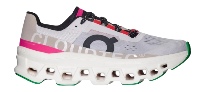 Running Shoes On Running Women Cloudmonster Silver Ivory