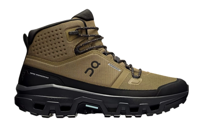 Walking Boots On Running Men Cloudrock Mid WP Hunter Black