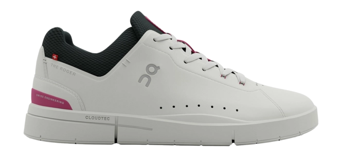 Trainers On Running Women THE ROGER Advantage Ivory Pink