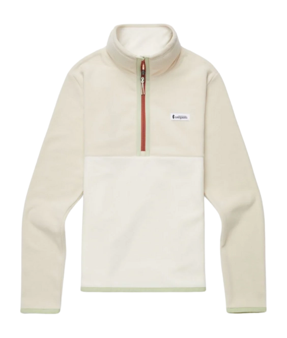 Zip Sweatshirt Cotopaxi Women Amado Fleece Bone/ Cream '25