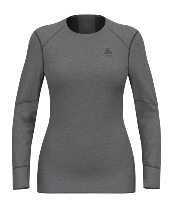 Undershirt Odlo Women L/S Active X-Warm Steel Grey Melange