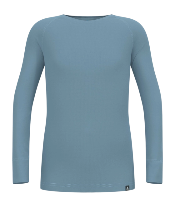Undershirt Odlo Kids L/S Active Warm Provincial Blue