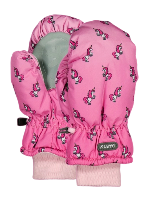 Mittens Barts Nylon Kids Print Pink 25
