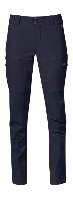 Trousers Bergans Women Rabot Softshell Pants Navy Blue
