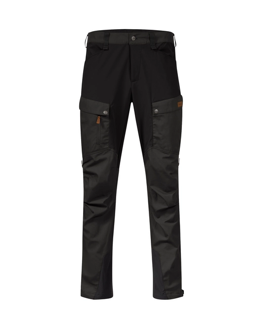 Trousers Bergans Men Nordmarka Favor Outdoor Pants Dark Shadow Grey/Black