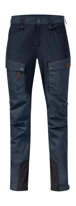 Trousers Bergans Women Nordmarka Favor Outdoor Pants Orion Blue/Navy Blue