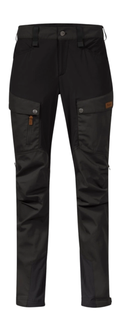 Trousers Bergans Women Nordmarka Favor Outdoor Pants Dark Shadow Grey/Black