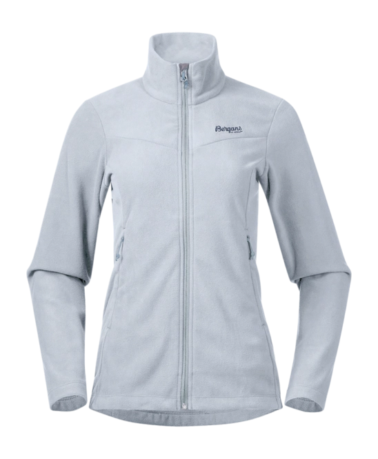 Zip Sweatshirt Bergans Women Finnsnes Fleece Jacket Husky Blue