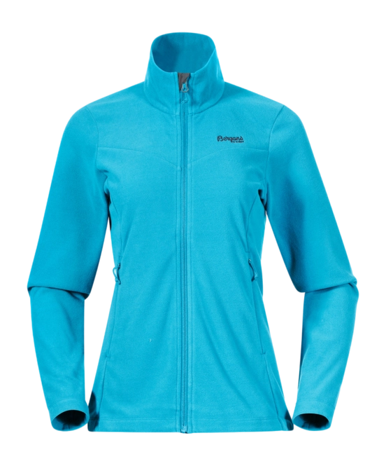 Vest Bergans Women Finnsnes Fleece Jacket Aqua Lagoon 25