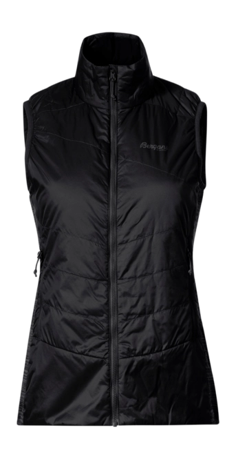 Body Warmer Bergans Women Rabot Insulated Hybrid Vest Black/Solid Charcoal