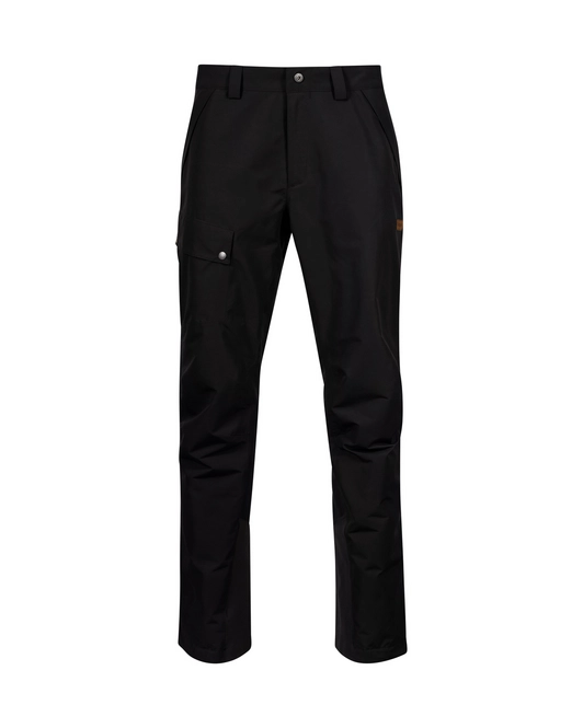 Trousers Bergans Men Nordmarka 2L Shell Pants Black