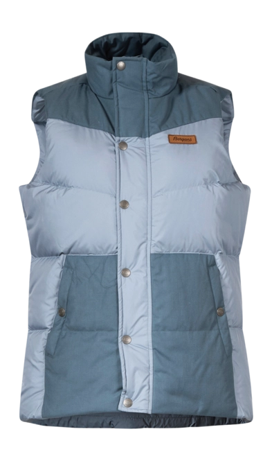 Body Warmer Bergans Women Nordmarka Outdoor Down Vest Husky Blue/Orion Blue
