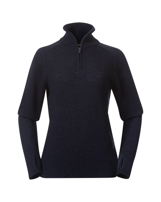 Jumper Bergans Women Ulriken Light Merino Jumper Navy Blue