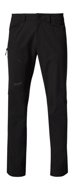 Trousers Bergans Men Vaagaa Light Softshell Pants Black