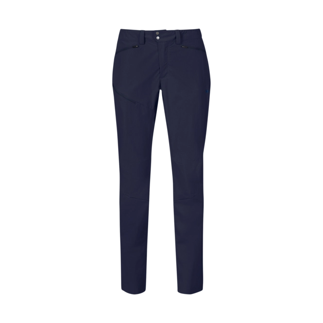 Trousers Bergans Women Rabot Light Softshell Pants Navy Blue