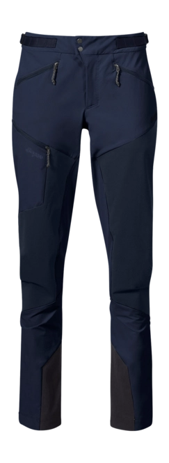 Trousers Bergans Women Tind Softshell Pants Navy Blue