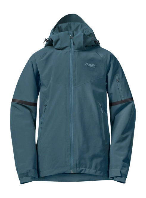 Jacket Bergans Girls Oppdal Insulated Youth Girl Jacket Agave Green