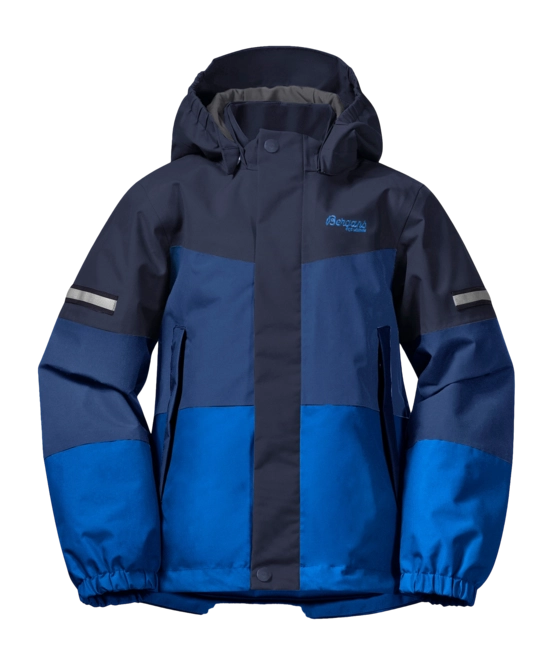 Jacket Bergans Kids Lilletind Insulated Kids Jacket Navy Blue/Lazuli Blue/Space Blue