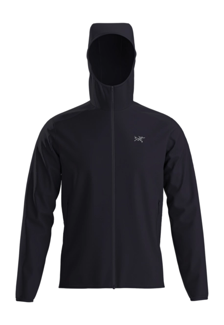 Zip Sweatshirt Arc'teryx Men Kyanite Lightweight Hoody Black '25